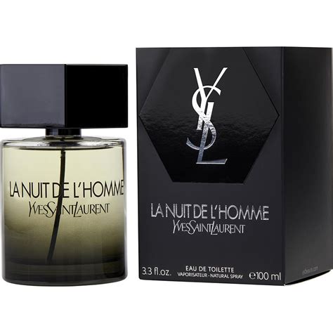 ysl la nuit de l homme edt vs edp|la nuit de l'homme 100ml.